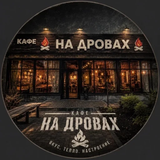 На дровах